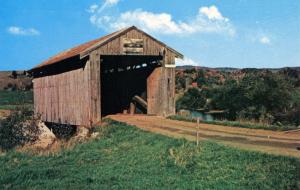 VT - East Johnson. Old Covered Bridge