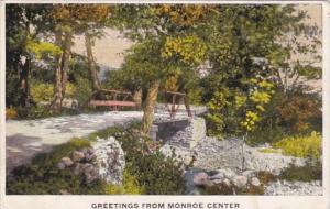 Greetings From Monroe Center Illinois 1916