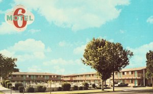 Vintage Postcard - Motel 6 of Sacramento - California