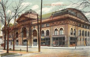 LP35 Auditorium   Canton Ohio           Postcard