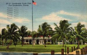 Florida Fort Lauderdale The Lauderdale Yacht Club 1945 Curteich