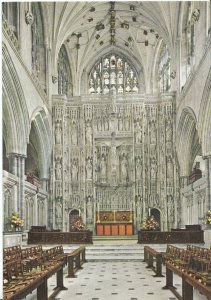 Hampshire Postcard - Winchester Cathedral - Great Screen and High Altar  AB1333