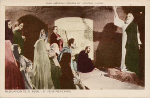 St. Peter Preaching Musee Historique Montreal QC Quebec Museum PECO Postcard G49
