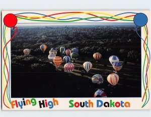 Postcard Flying High, South Dakota