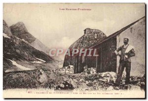 Old Postcard Tour Vignemale Mountaineering shelter and refuge of the Col d & ...