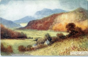 The Leledr valley & Moel Siabod North Wales Postcard