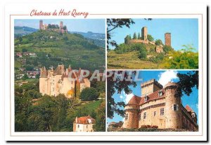 Postcard Modern Castles of Haut Quercy Chateau de Montal S'Laurent the towers...