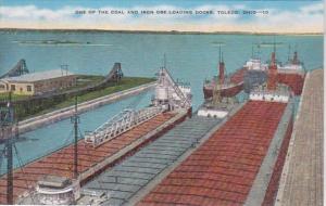 Ohio Toledo One Of The Coal and Iron Ore Loading Docks