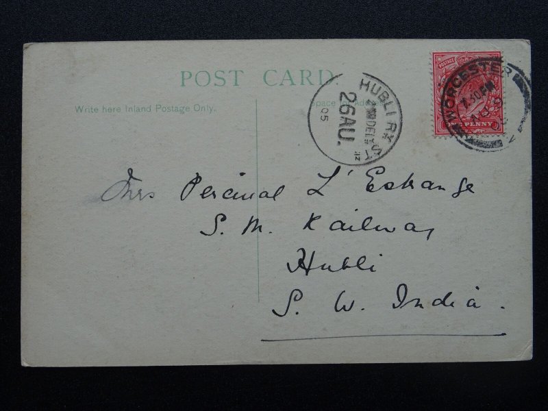 Worcestershire Malvern MADRESFIELD COURT c1905 Postcard