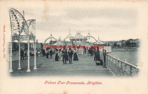 England, Brighton, Palace Pier Promenade, 1907 PM