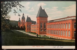 Vintage Postcard 1907-1915 Tafton (Ponemah) Textile Mill, Tafton, Connecticut