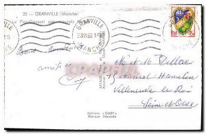 Old Postcard Granville Manche Gusset Plate bad
