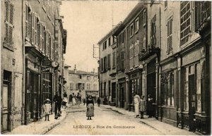 CPA LEZOUX - Rue du Commerce (72616)