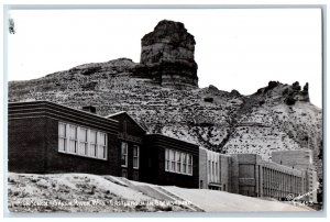 Green River Wyoming WY Postcard RPPC Photo High School Castlerock Sanborn