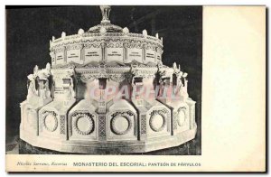 Old Postcard Monasterio del Escorial Panteon de Madrid párvulos