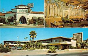 Coronado California multi-views La Avenida Restaurant Motel vintage pc Z43899