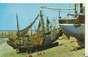 Sussex Postcard - Fishing Fleet - Hastings - Ref 11395A