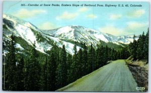 M-107521 Corridor of Snow Peaks Eastern Slope of Berthoud Pass Highway US 40