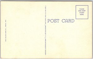 Omaha Union Station Omaha Nebraska NB Building Grounds Postcard