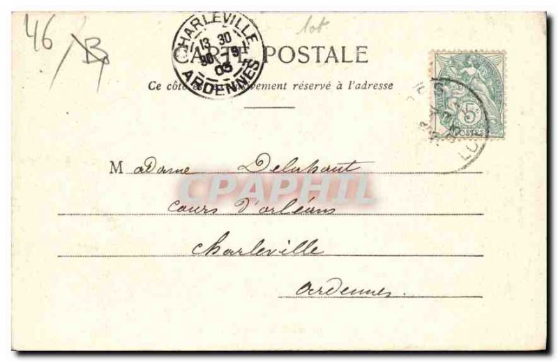 Postcard Old Cahors East View