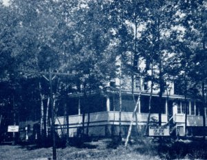 Wallenpaupack PA Pep's Inn Postcard Pennsylvania