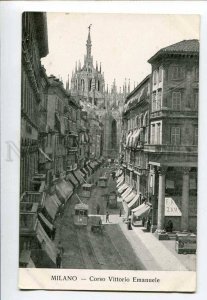 3074089 ITALY Milano Corso Vittorio Emanuele Vintage photo PC