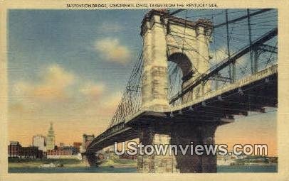 Suspension Bridge, Cincinnati - Misc, KY