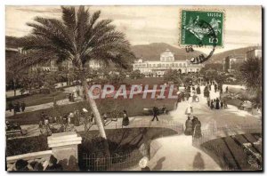 Old Postcard Nice Le Jardin Public