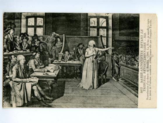 138624 French Revolution MARIE ANTOINETTE Tribunal OLD PC