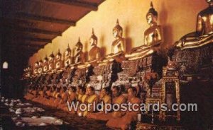 Reclining Buddha Temple Bangkok Thailand Unused 