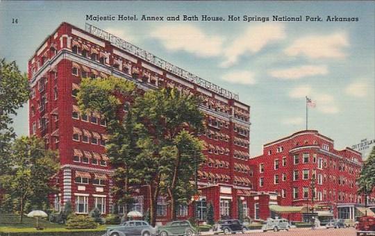 Majestic Hotel Annex And Bath House Hot Springs National Park Arkansas