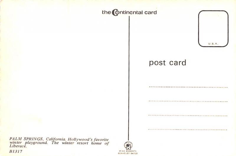 Liberace - Palm Springs, California