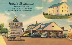 USA Walps Restaurant and Guest House Between Allentown and Bethlehem 05.97