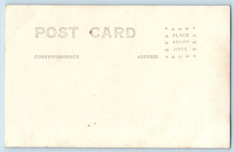 c1910s US Soldiers Passing Review Paris Island SC RPPC Photo Postcard