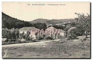 Chatelguyon - Chatel Guyon - L & # 39Etablissement Thermal - Old Postcard