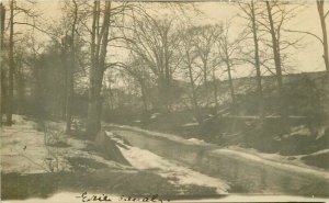 Erie Canal New York 1907 RPPC Photo Postcard 20-6844