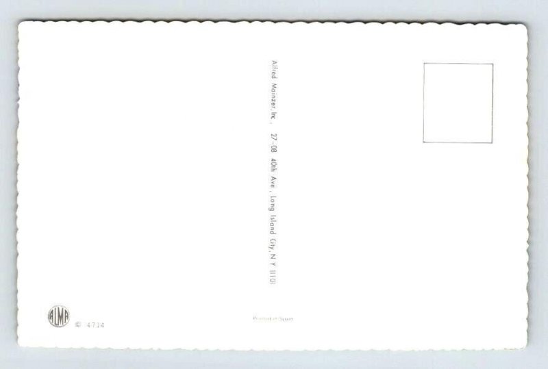 Alfred Mainzer Cats Escalator Mishap Anthropomorphic Postcard 4714