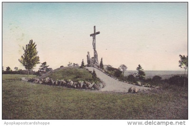 New York Auriesville The Cricifixion Group The National Shrine Of The North A...