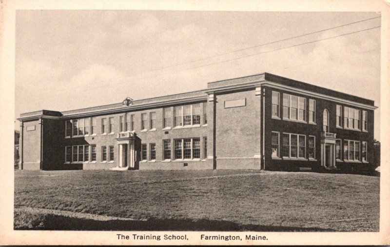 Maine Farmington The Training School