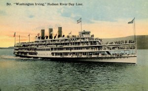 Hudson River Day Line - Steamer Washington Irving