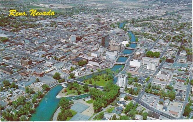 Nevada Reno Aerial View