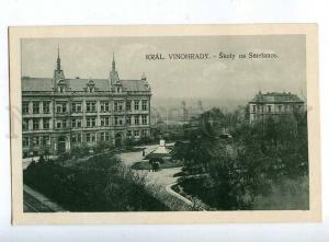 203027 CZECH PRAGA VINOHRADY School on Smetance Old postcard