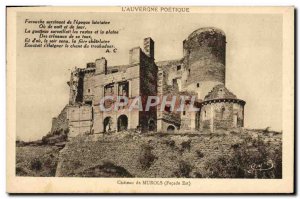 Old Postcard Chateau De Murols