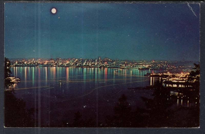 Seattle Harbor by Moonlight BIN