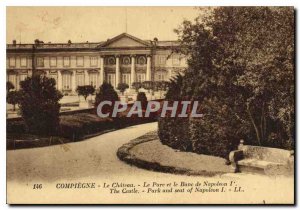 Old Postcard Compiegne Chateau