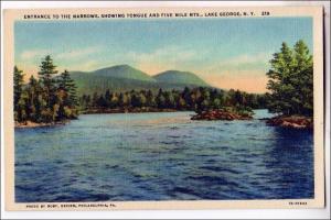 The Narrows, Tongue & Five Mile Mts, Lake George NY