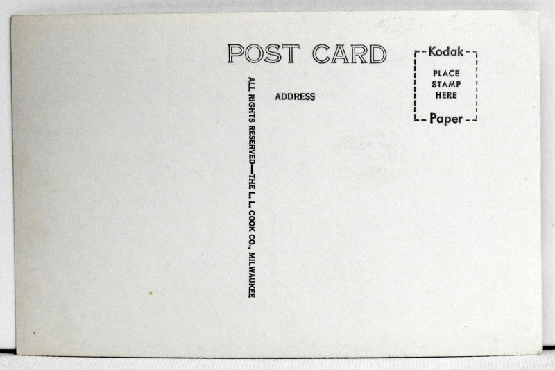 Above the Rapids, Niagara, Wis. RPPC