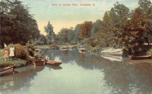 LPS05 CLEVELAND Ohio River View Gordon Park Postcard