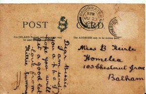 Genealogy Postcard - Keisle - Homelea - 103 Chestnut Grove - Balham - Ref 4145A