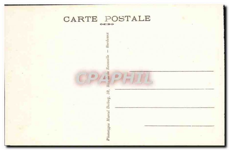 Old Postcard Pau Le Chateau D & # 39Henri IV The Dining Room